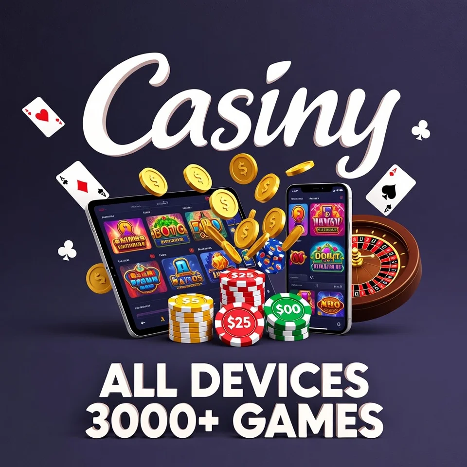 Casiny mobile slots and table games play anywhere